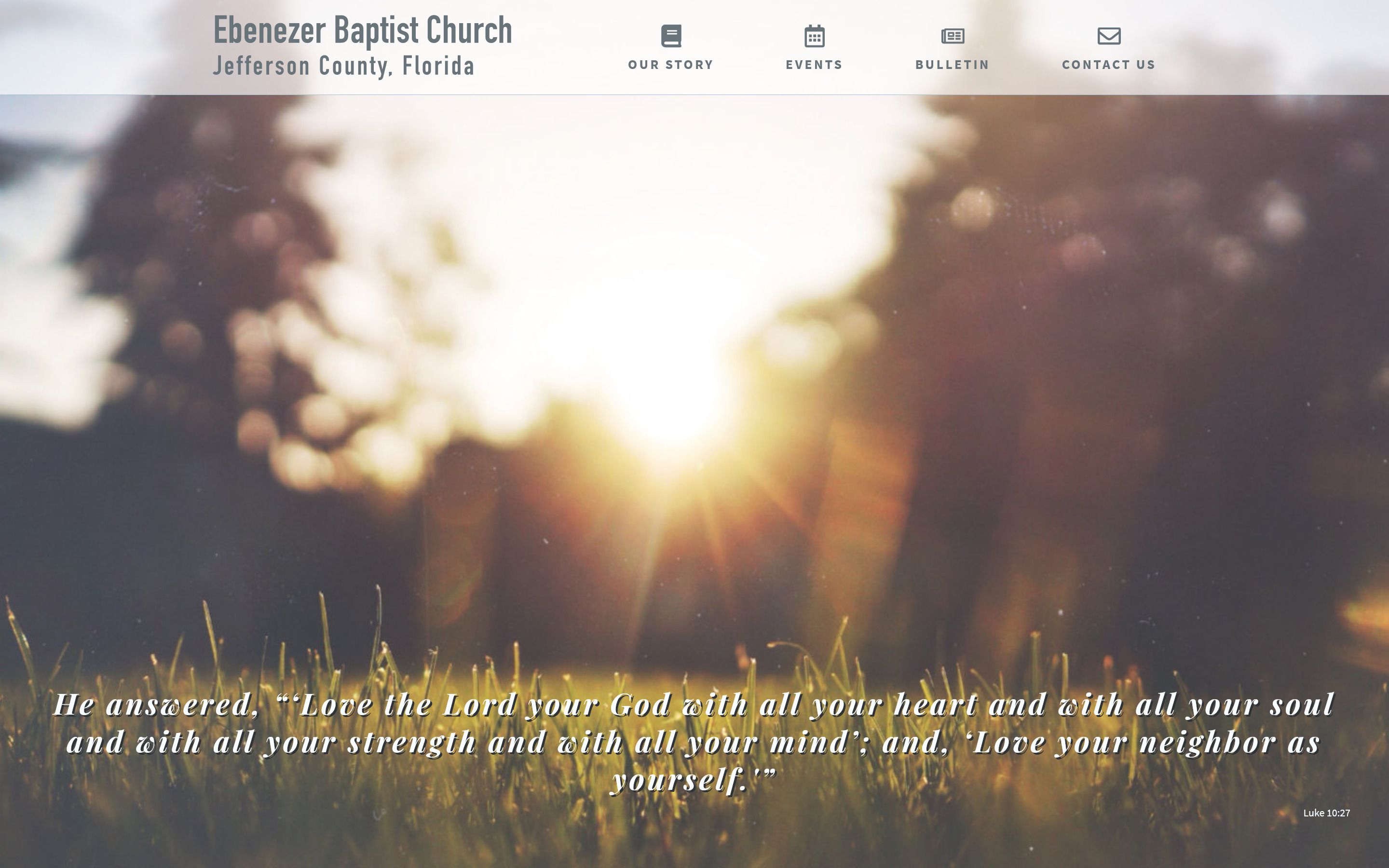 Ebenezer Baptist Church, Jefferson County Florida